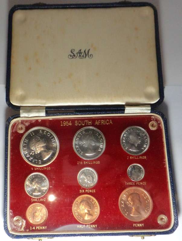 Union of SA: 1954 Proof Set
