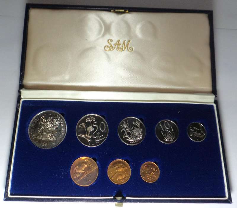 Republic of SA: 1981 Proof Set (5 sets available)