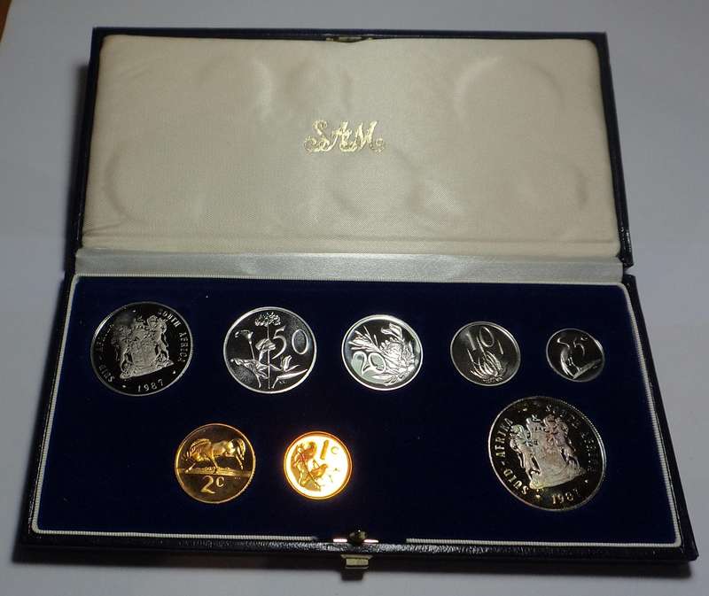 Republic of SA: 1987 Proof Set (4 sets available)