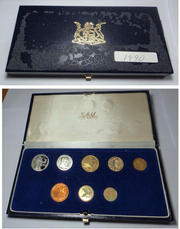 Republic of SA: 1990 Proof Set (3 sets available)