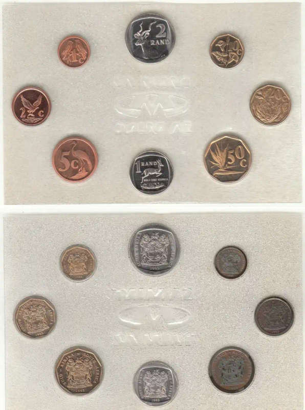 RSA UNC Mint Pack of 1993 (7 sets available)