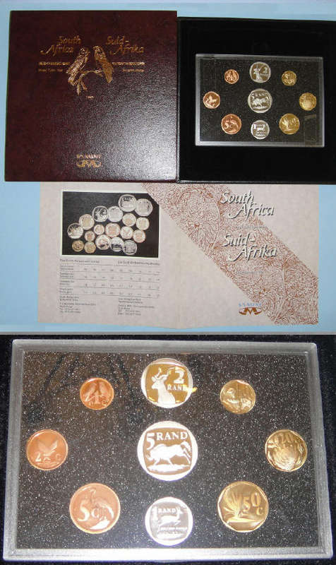 Republic of SA: 1994 Proof Set (3 sets available)