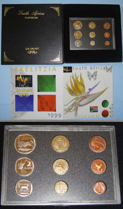 Republic of SA: 1999 Proof Set