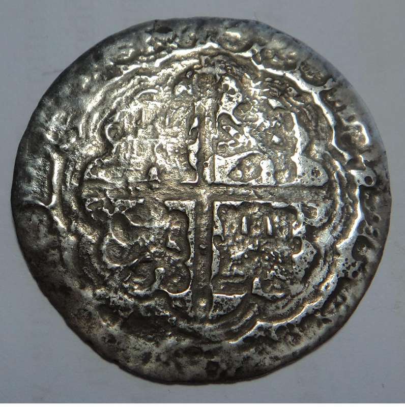 Shipwreck Spanish Silver 8 Reales (Philip V)