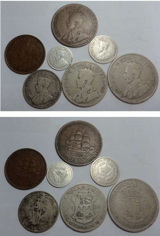 1926 Coin Set of the Union of South Africa
