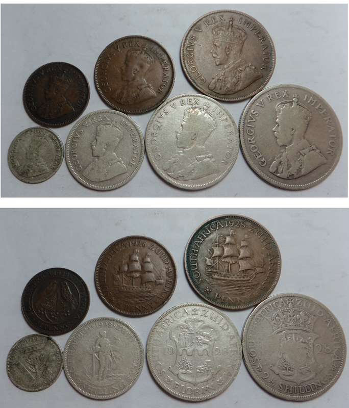 1928 Coin Set of the Union of South Africa