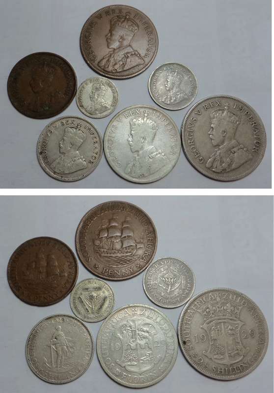 1929 Coin Set of the Union of South Africa
