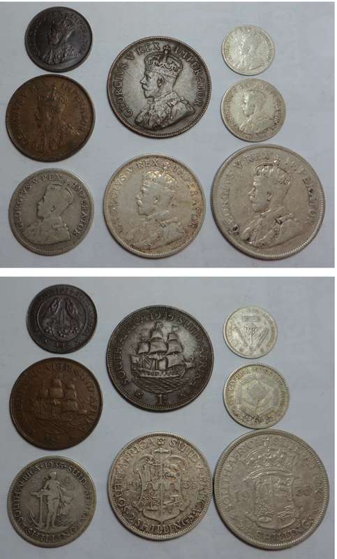 1935 Coin Set of the Union of South Africa