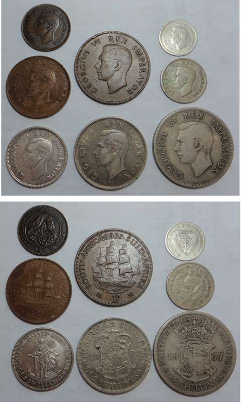 1937 Coin Set of the Union of South Africa