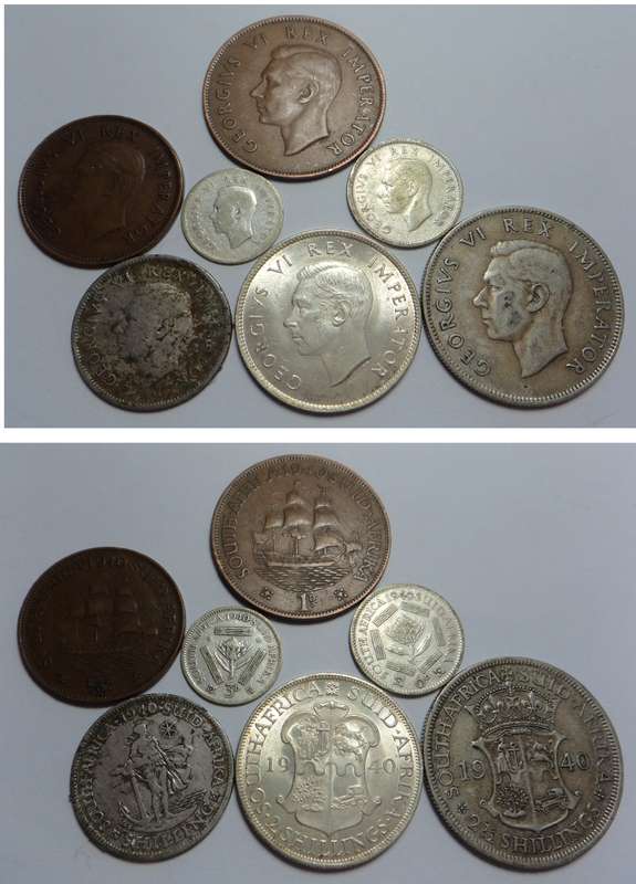 1940 Coin Set of the Union of South Africa