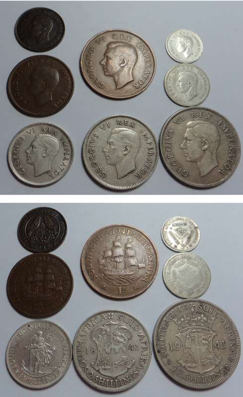 1941 Coin Set of the Union of South Africa