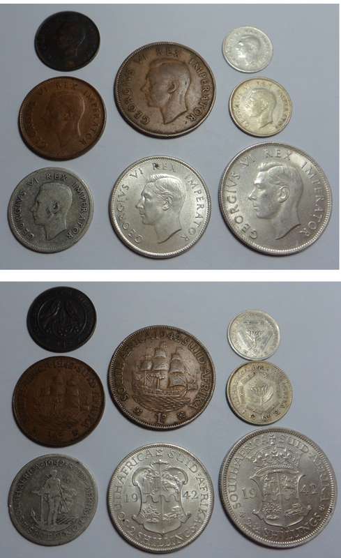 1942 Coin Set of the Union of South Africa