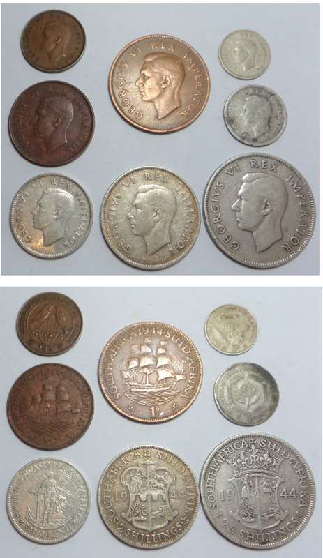 1944  Coin Set of the Union of South Africa