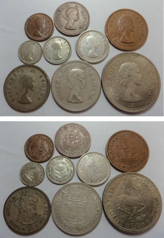 1957 Coin Set of the Union of South Africa
