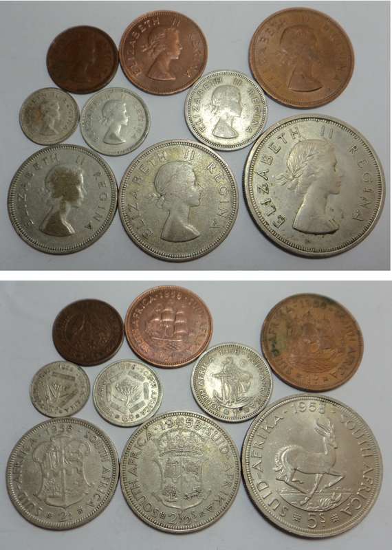 1958 Coin Set of the Union of South Africa