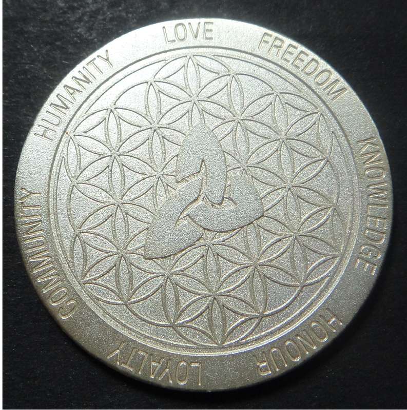 Unknown: Crown-sized Silver Token or Medal