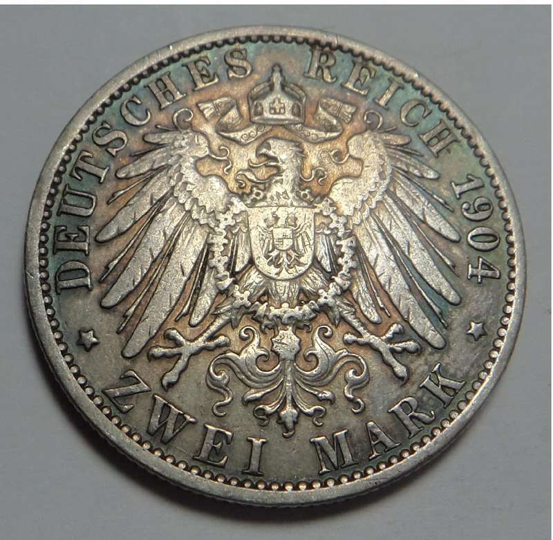 Imperial Germany 2-Mark of 1904