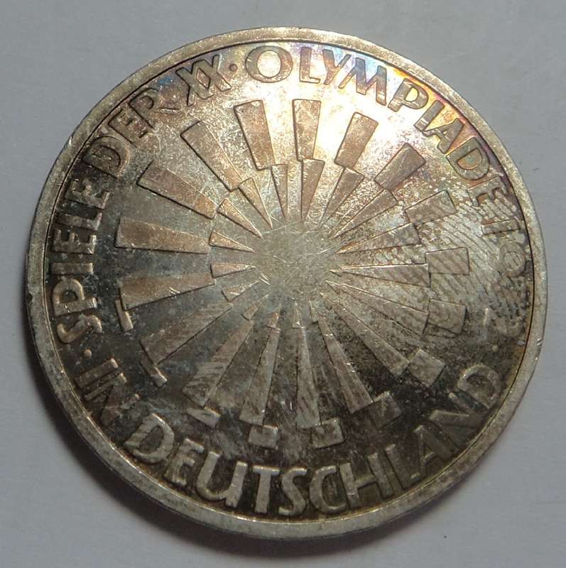 Germany (Olympic Games) 10-Mark of 1972 (F)