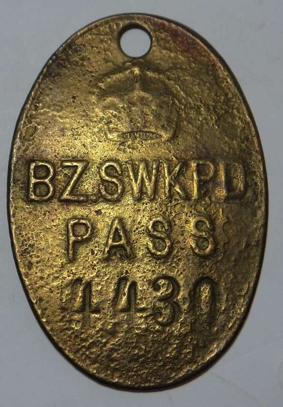 German West Africa Native Pass: Swakopmund
