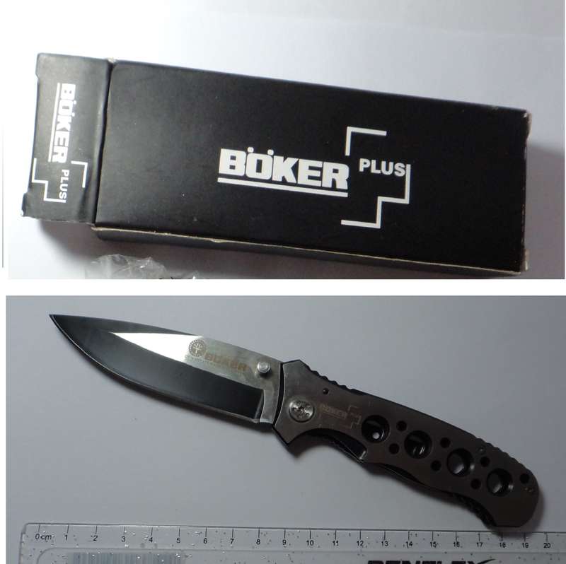Boker Pocket Plus Knife made in Solingen, Germany