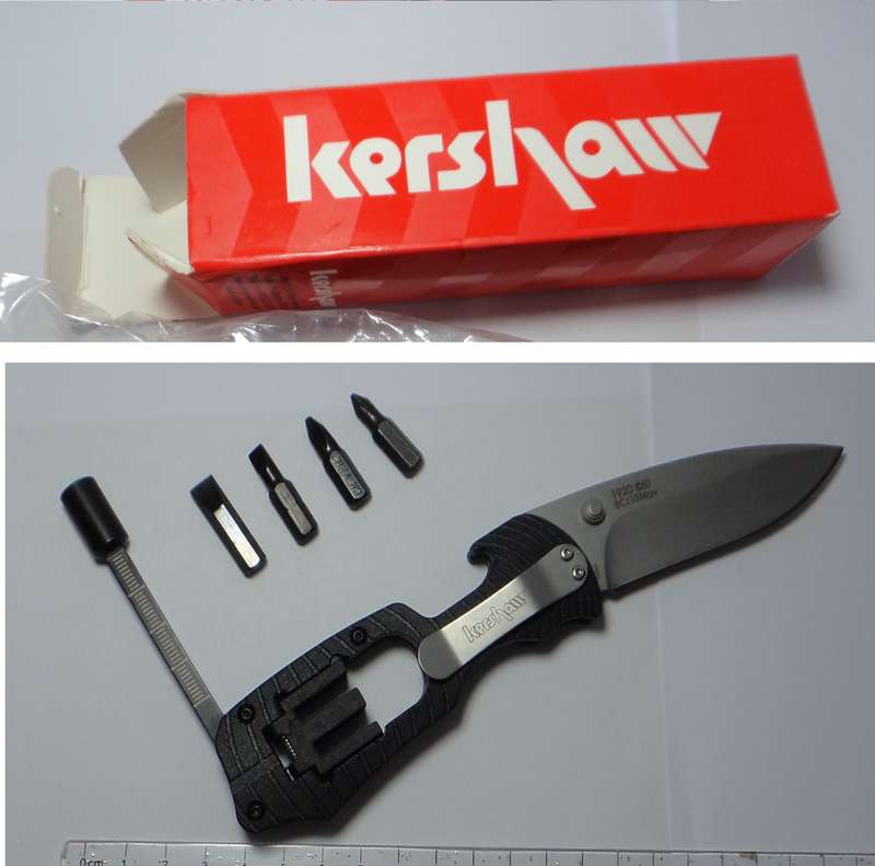 Kershaw Pocket Knife 8Cr13Mov made in Oregon, USA.