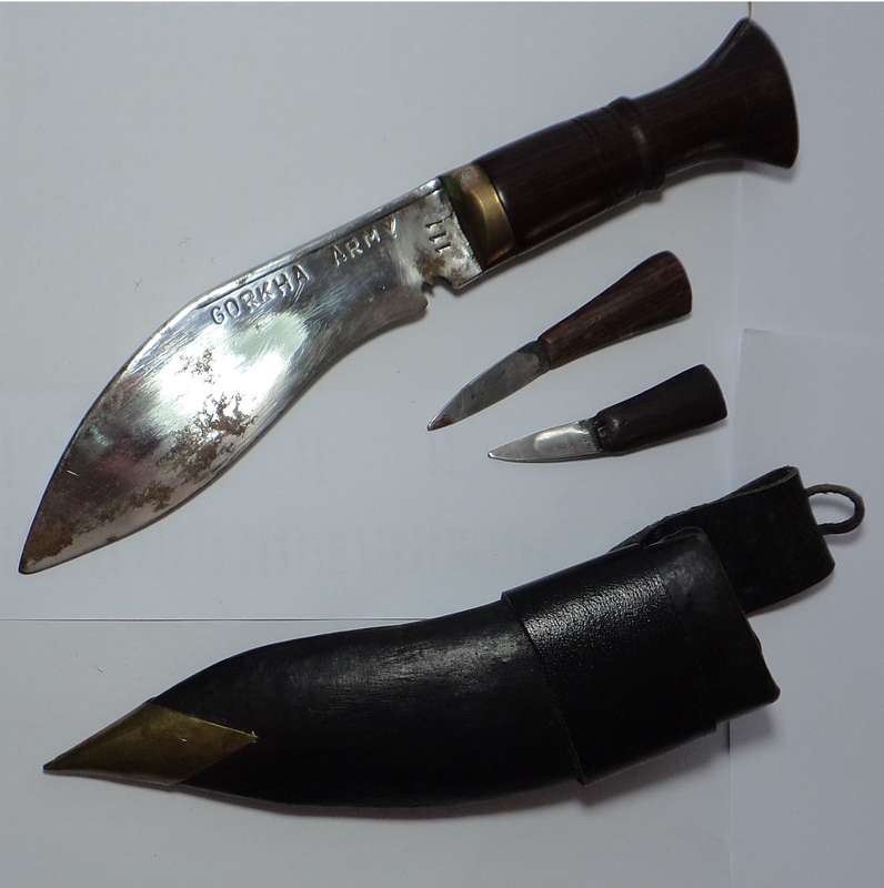Gorkha Army (Nepal) Kukri numbered 111