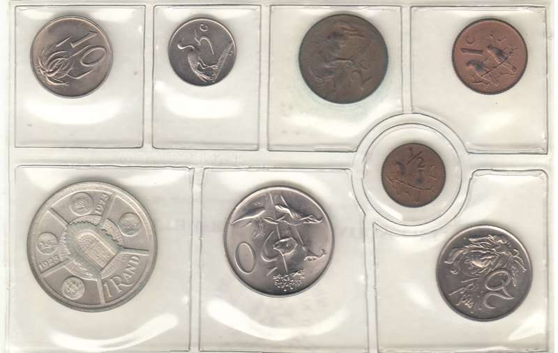 RSA UNC Mint Pack of 1974 with Silver R1