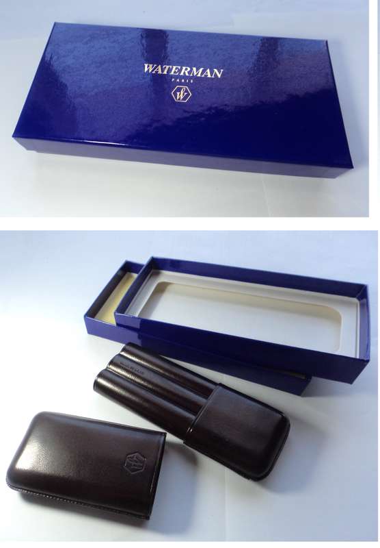 Waterman Leather Pen / Cigar Case (Unused)