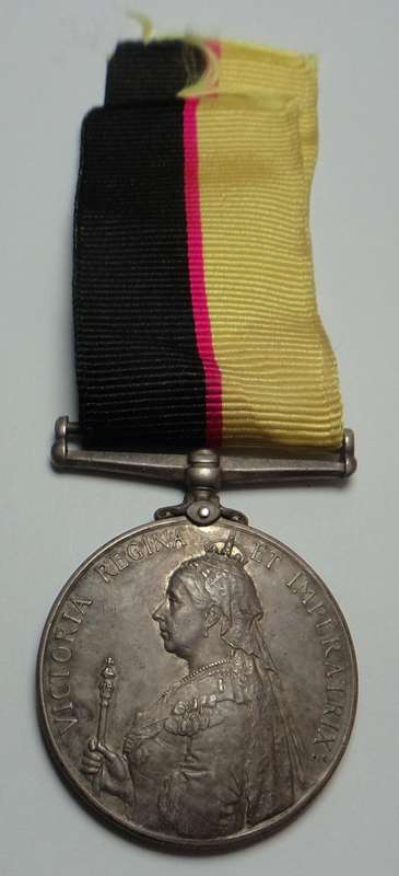 Queen's Sudan Medal to 2433 Pte. J Tait 1/Cam. Hdrs.