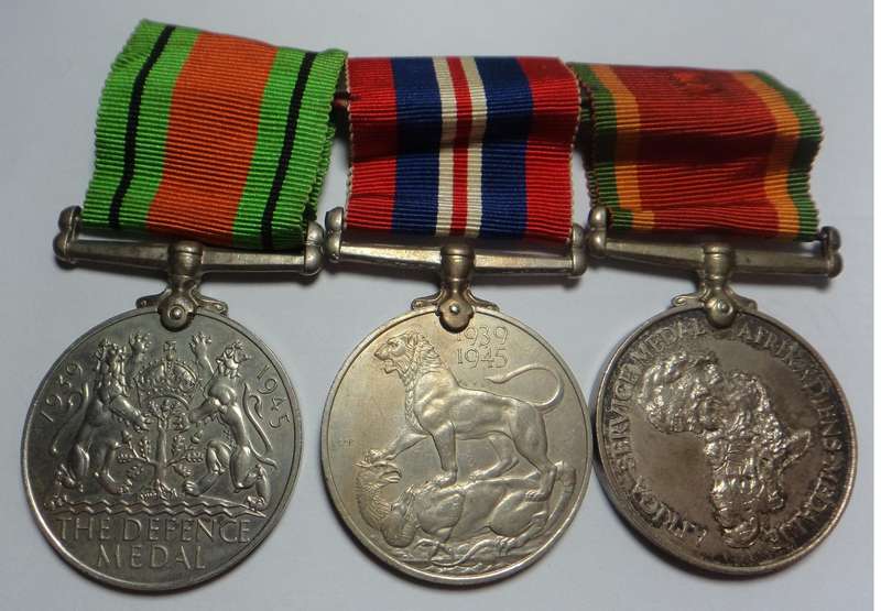 WW2 Medal Group to 40930 J. Bramley