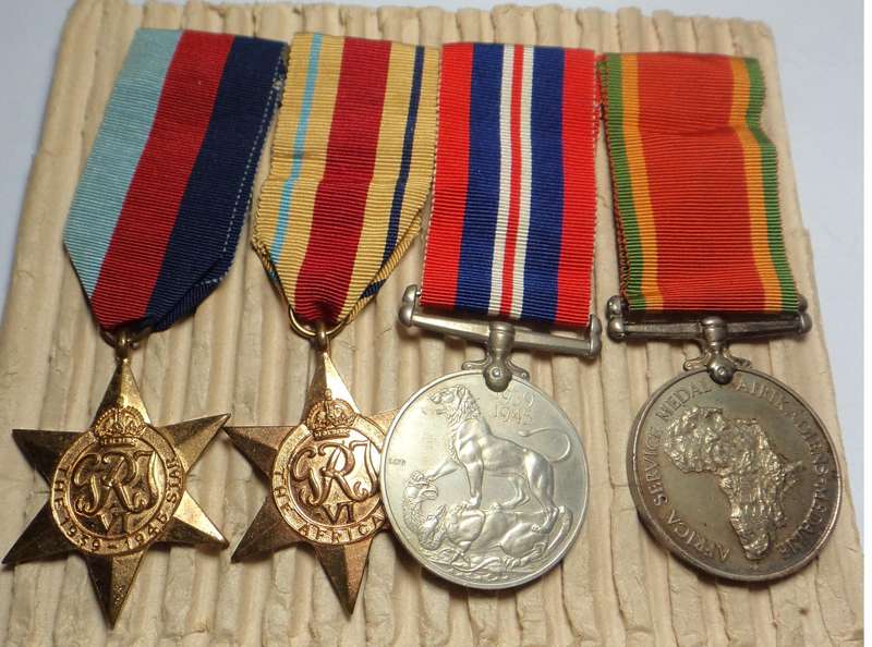 WW2 Medal Group to 31707 M.C. Levin