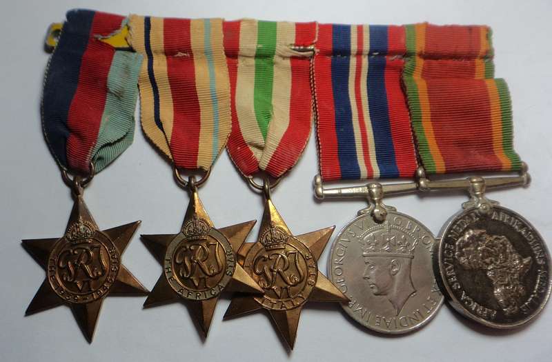 WW2 Medal Group to 280533 N.A. Mason