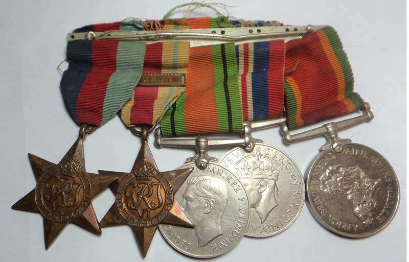WW2 Medal Group to C285719 A Richards