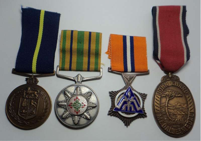 SADF & SAP Medals to Brits Family