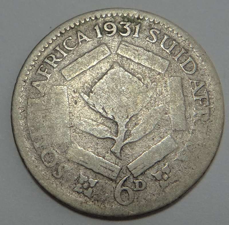 The Scarce 1931 Sixpence of the Union of South Africa