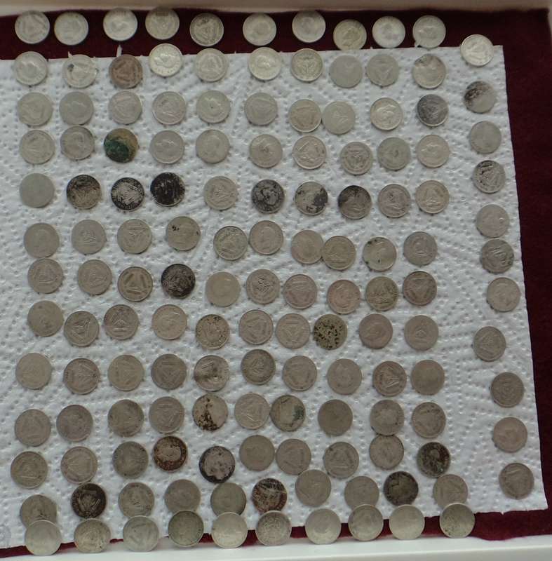 141 Silver SA Tickeys struck between 1923 & 1950