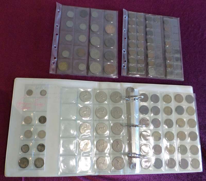 Coin Collection (mostly S.A) with some Silver coins incl.