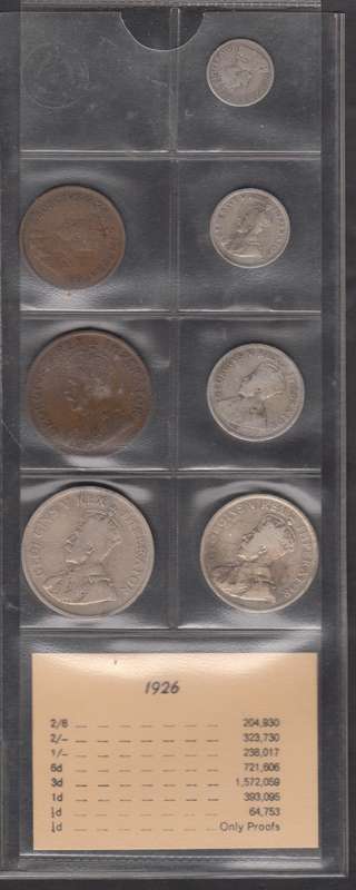 1926 Coin Set of the Union of South Africa