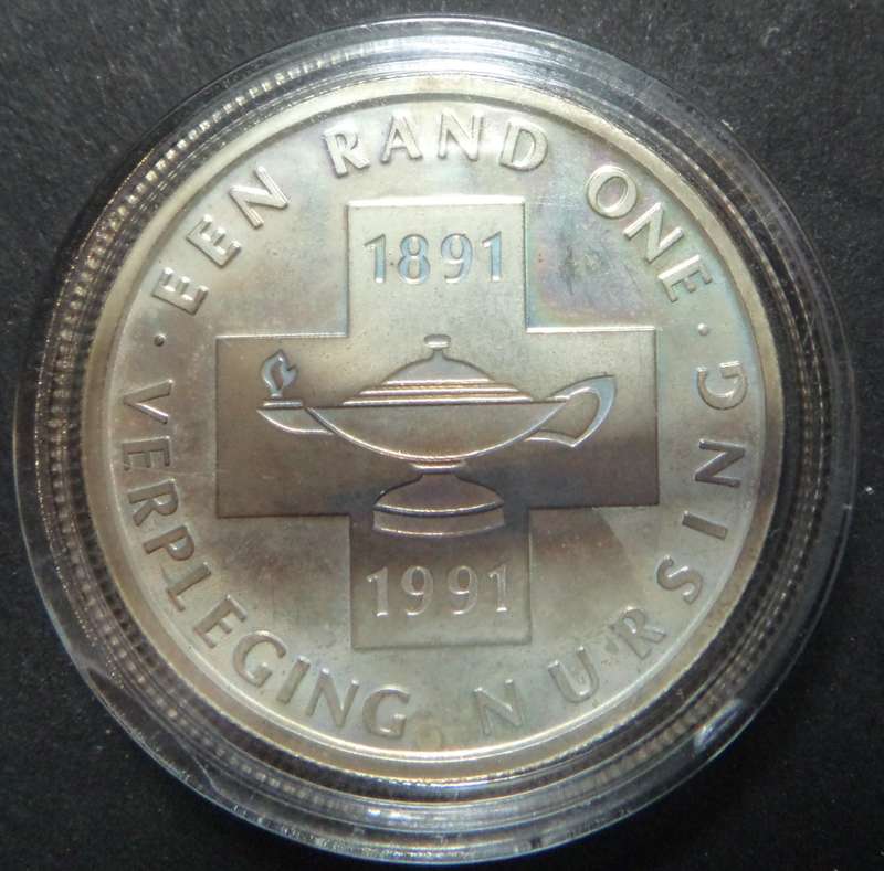 RSA UNC Silver R1 1991 (Nursing)
