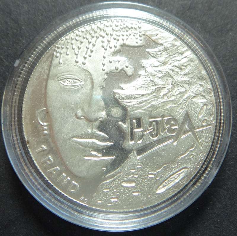 RSA UNC Silver R1 1997 (Women)