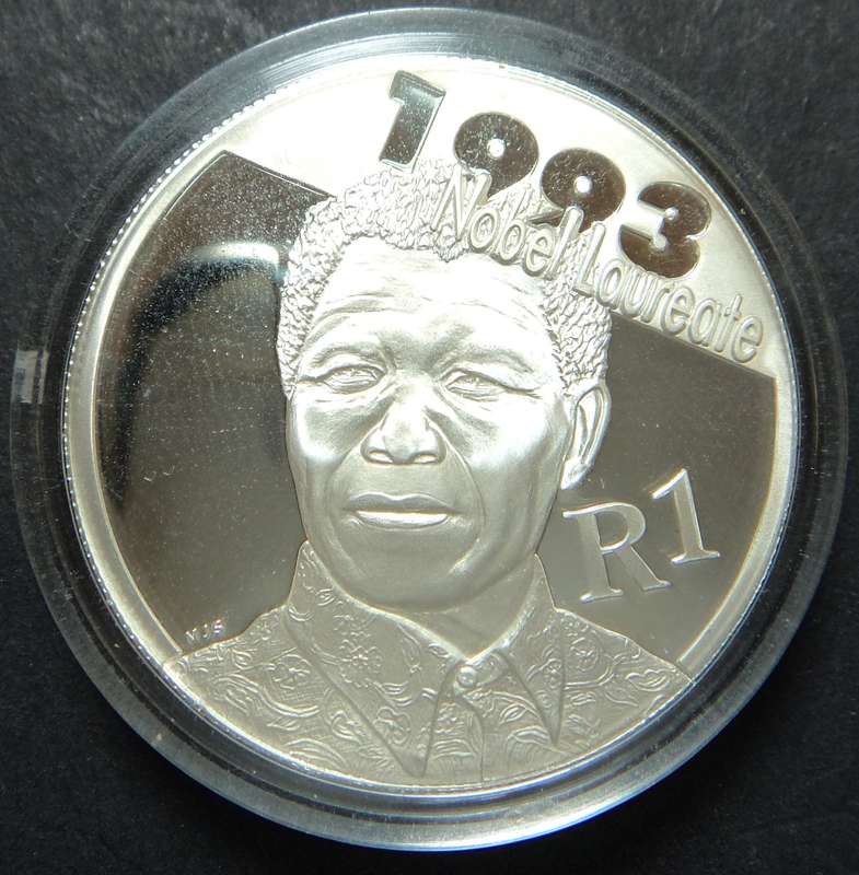 RSA Proof Silver R1 2007 (Mandela)