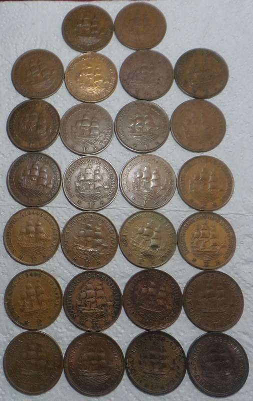 Union of SA: Collection of Pennies (Collection 1 of 2)