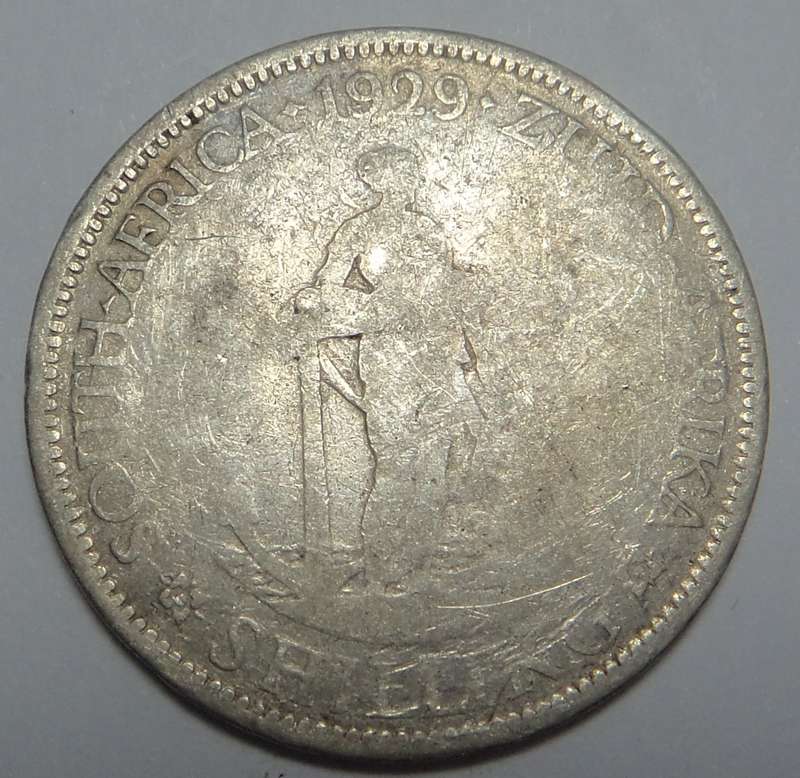Union of SA: Shilling (1/-) of 1929