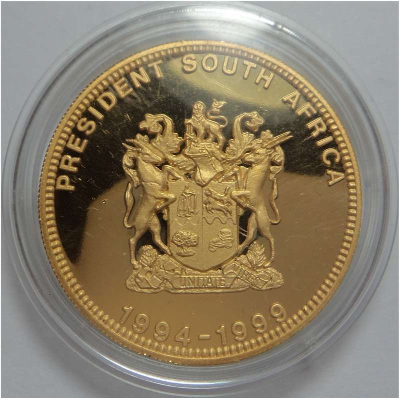 Nelson Mandela, President South Africa 1994-1999 (Laidlaw #0422)