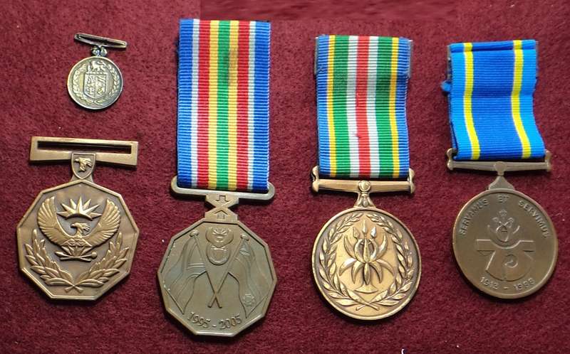 Collection of South African Police Medals