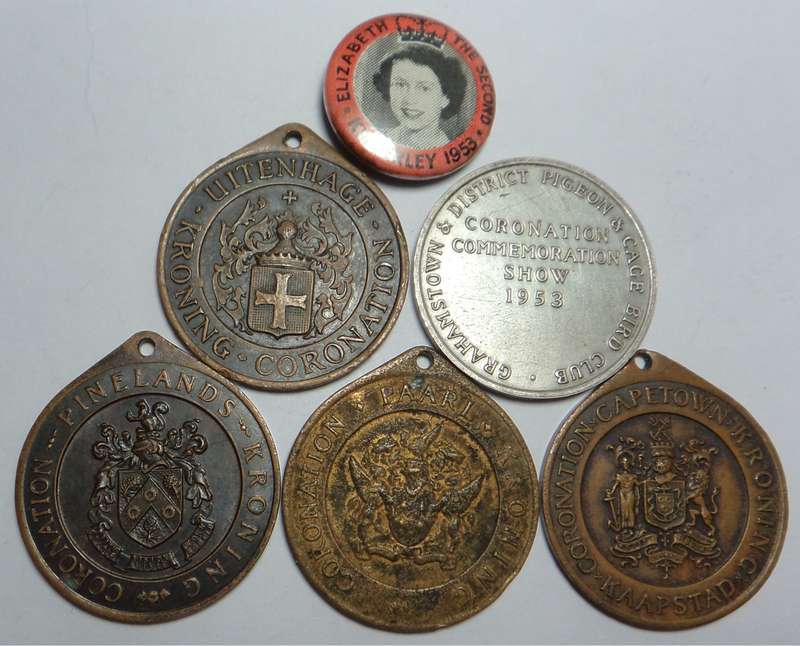 Coronation of Queen Elizabeth II 1953 (SA Towns)