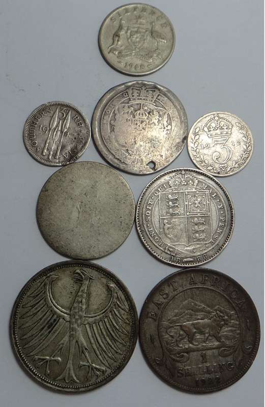 Small Collection of SILVER Coins from 1817 onwards