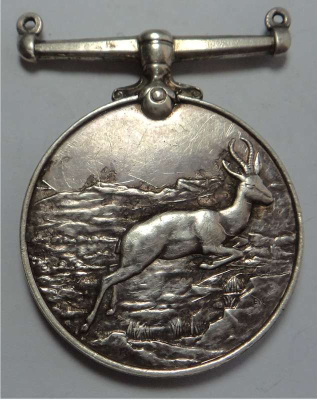 WW2 Silver Africa Service Medal to 5556 L. Botha
