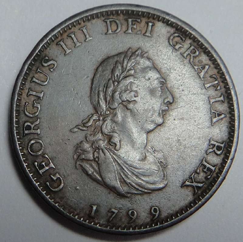 Great Britain: Farthing 1799 (George III)