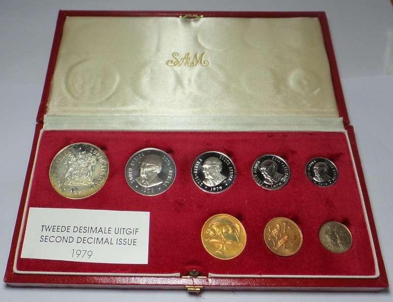 Republic of SA: 1979 Short Proof Set in Red Box (2 sets available)